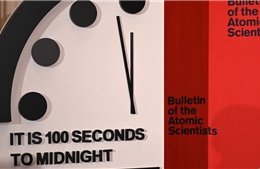 100 giây: Thời gian dự báo diệt vong năm 2021 trên đồng hồ ‘Ngày Tận thế’
