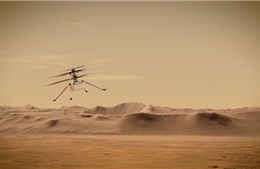 NASA công bố video trực thăng Ingenuity bay trên sao Hoả nhanh chưa từng thấy