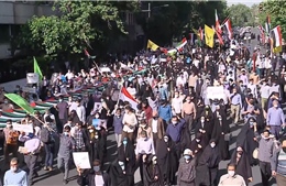 Người dân Iran tập trung tuần hành ủng hộ Palestine