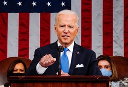 Tổng thống Mỹ Biden nêu bật vấn đề xung đột Nga-Ukraine trong Thông điệp Liên bang đầu tiên