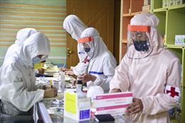 Triều Tiên đẩy mạnh sản xuất thuốc, vật tư y tế ứng phó đại dịch