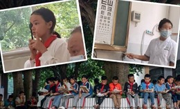 &#39;Bí kíp&#39; giúp một trường tiểu học ở Trung Quốc không có học sinh cận thị