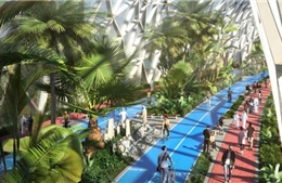 Dự án phố đi bộ trang bị điều hòa dài 93 km ở Dubai
