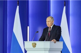 Tổng thống Putin đọc Thông điệp Liên bang, nói Nga ở thời điểm khó khăn và quan trọng