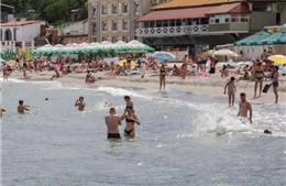 Odesa mở cửa lại một số bãi biển lần đầu tiên kể từ xung đột Nga-Ukraine