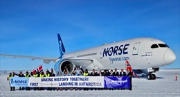 Máy bay Boeing Dreamliner lần đầu hạ cánh xuống châu lục thứ 6