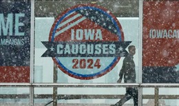 Đảng Cộng hoà lo ngại bão tuyết ảnh hưởng bầu cử sơ bộ bang Iowa