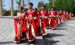Trung Quốc chấm dứt 9 năm liên tiếp số người đăng ký kết hôn giảm