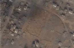 Ảnh vệ tinh tiết lộ xe tăng Israel bao vây Thành phố Gaza
