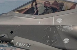 Hình ảnh F-35 in chiến tích trên thân sau khi bắn hạ &#39;UAV Nga&#39; xâm phạm không phận Ba Lan