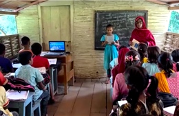 Học trên thuyền: Giải pháp giáo dục giữa dòng lũ ở Bangladesh