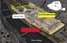 Màn ra tay của những tên cướp siêu chuyên nghiệp giữa bảo tàng Louvre