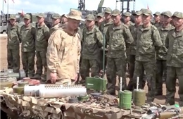 Nga công bố video binh sĩ Triều Tiên tham gia rà phá bom mìn ở Kursk