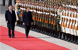 Tổng thống Pháp công du Trung Quốc giữa lúc EU đối mặt nhiều sức ép thương mại