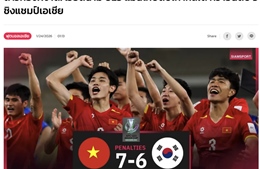 Truyền thông ĐNA ấn tượng về 'những ngôi sao vàng' trong trận đấu với U23 Hàn Quốc