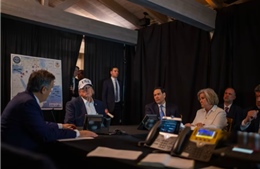 Tổng thống Trump giám sát chiến dịch Iran từ đâu?