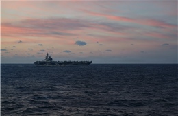 Mỹ điều nhóm tác chiến tàu sân bay thứ 3 tới Trung Đông