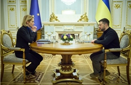 EU cấp 80 triệu euro cho Ukraine từ lợi nhuận tài sản Nga bị đóng băng