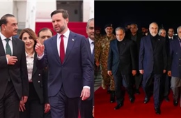 Khác biệt trang phục của Tư lệnh quân đội Pakistan khi đón phái đoàn Mỹ, Iran gây chú ý