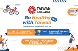 Go Healthy with Taiwan 2026 ra mắt Chương trình Cố vấn Top 20