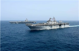 Tàu sân bay Mỹ gặp sự cố lên đường về nước sau đợt triển khai kỷ lục dài 9 tháng
