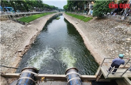 Xử lý nghiêm hành vi bơm xả chất thải trái phép vào sông Tô Lịch