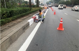 Hà Nội ‘khoác áo mới’ hàng loạt tuyến phố phục vụ Đại hội XIV của Đảng