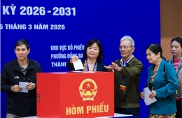 Phường có hơn 60.000 cử tri ở Hà Nội chạy thử quy trình bỏ phiếu