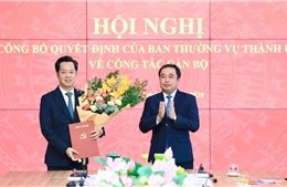 Ông Vũ Đăng Định giữ chức Trưởng ban Tổ chức Thành ủy Hà Nội