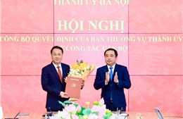 Ông Trần Đình Cảnh giữ chức Chủ nhiệm Ủy ban Kiểm tra Thành ủy Hà Nội