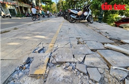Phường Hai Bà Trưng báo cáo Thường trực Thành ủy Hà Nội vụ ‘đục phá’ đá lát vỉa hè