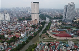 Hà Nội tiếp tục đầu tư 12 dự án thoát nước để xóa 'điểm đen' ngập úng 