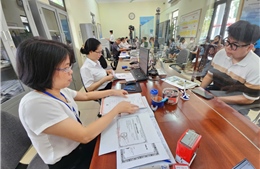 Một ngày tại xã có lượng hồ sơ giao dịch lớn nhất Thủ đô sau sắp xếp đơn vị hành chính