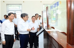 Tân Phó Chủ tịch Hà Nội kiểm tra quy trình vận hành chính quyền hai cấp
