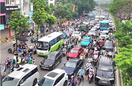 Hiện trạng &#39;vành đai&#39; chia tách xe xăng vào nội đô Hà Nội