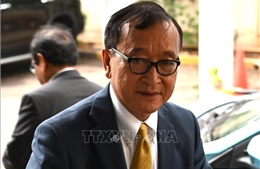 Tòa án Campuchia ra lệnh bắt giữ cựu thủ lĩnh đối lập lưu vong Sam Rainsy