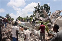 Các bệnh viện ở Haiti quá tải sau trận động đất kinh hoàng 