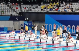 Paralympic Tokyo 2020: Hai kình ngư Việt Nam đều dừng bước ở vòng loại cự ly 50m