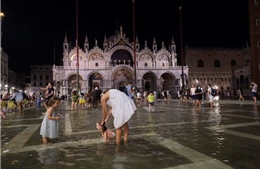 Ngập lụt bất thường tại thành phố du lịch Venice