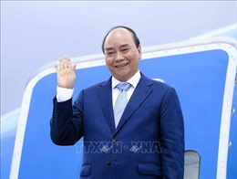 Chủ tịch nước Nguyễn Xuân Phúc lên đường thăm cấp nhà nước tới Vương quốc Campuchia