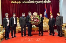 Tổng Lãnh sự quán Việt Nam tại Luang Prabang chúc mừng 46 năm Quốc khánh Lào