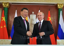 Lãnh đạo Nga, Trung Quốc khẳng định quan hệ hữu nghị và đối tác chiến lược
