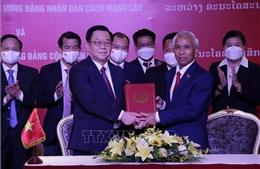 Việt Nam và Lào tăng cường hợp tác trong lĩnh vực tuyên giáo
