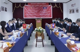 Hoạt động của Đoàn đại biểu cấp cao Ban Tuyên giáo Trung ương Đảng tại Lào