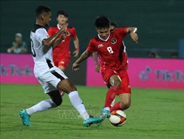 HLV U23 Indonesia đặt mục tiêu phải thắng hai trận đấu tới