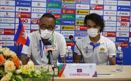 Huấn luyện viên U23 Campuchia nuối tiếc về cú &#39;sảy chân&#39; trước Singapore