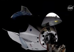 Nhóm du hành vũ trụ của NASA rời ISS trở về Trái Đất