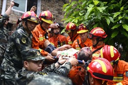 Trung Quốc: Trên 14.400 người bị ảnh hưởng sau trận động đất tại Tứ Xuyên