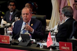 Hội nghị Ngoại trưởng G20: Nga cam kết cung cấp năng lượng giá rẻ