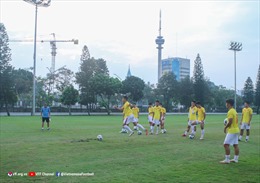 Giải U19 Đông Nam Á 2022: Sắp đấu Malaysia, U19 Việt Nam rèn đá penalty